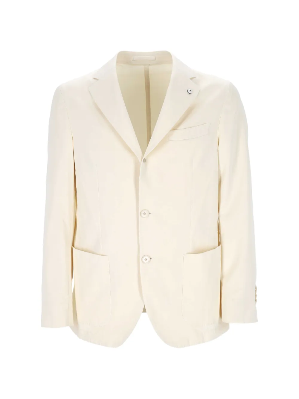 L.B.M. 1911 notch-lapel single-breasted blazer - Neutrals