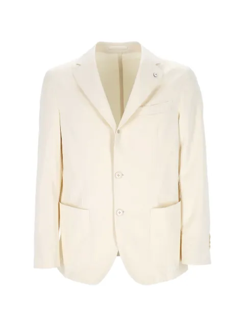 L.B.M. 1911 notch-lapel single-breasted blazer