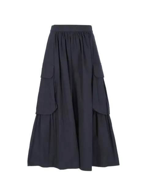 EMMA E GAIA gathered cargo skirt