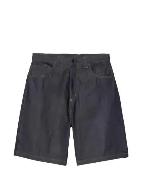 Carhartt WIP Brandon logo-patch denim shorts