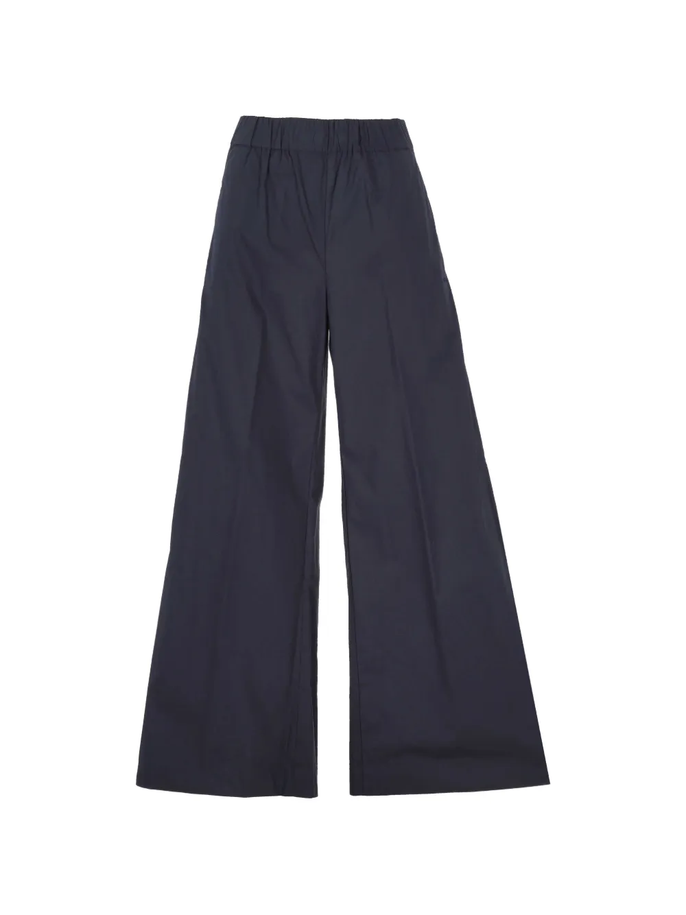 EMMA E GAIA elasticated wide-leg palazzo pants - Blu