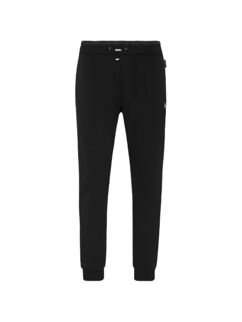 Philipp Plein logo-plaque drawstring track pants
