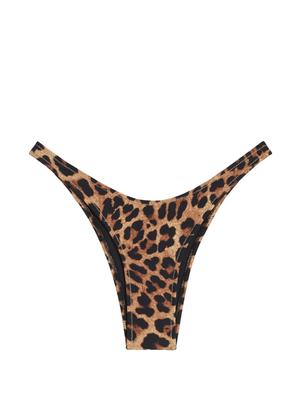Reina Olga Slip bikini Brigitte leopardato - Marrone