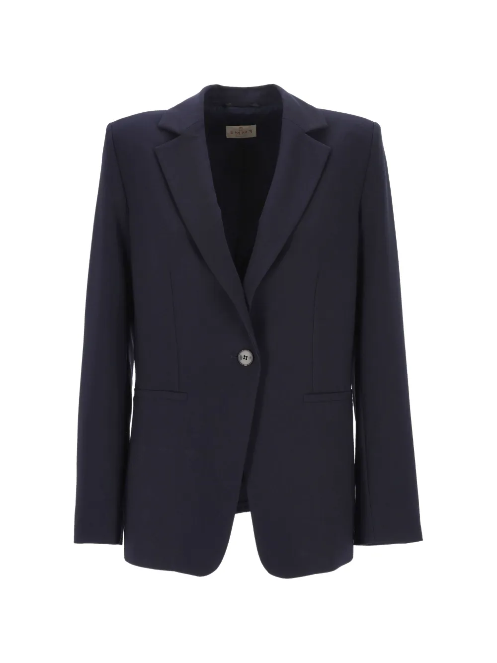 Marella Einreihige Jacke mit Revers - Blau