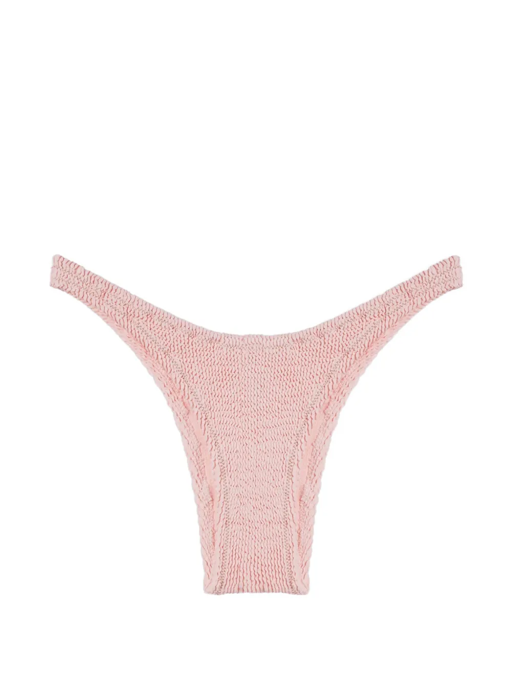 Reina Olga Ginny crinkled bikini bottoms - Rosa