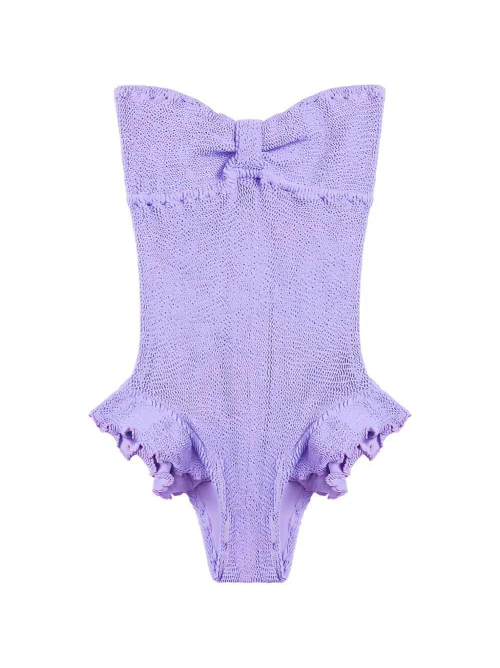 Reina Olga Laila ruffled crinkled swimsuit - Viola