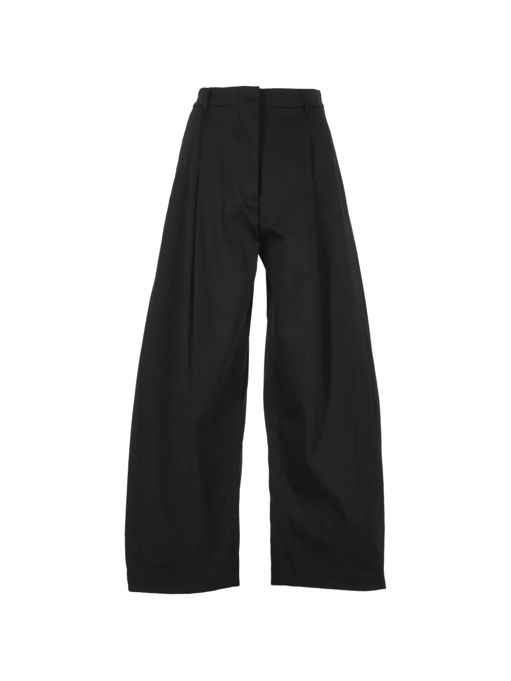 EMMA E GAIA pleated wide-leg palazzo pants - Nero
