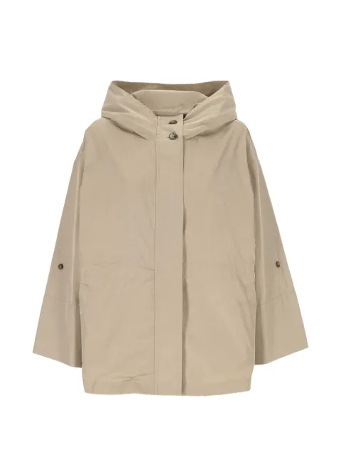Marella hooded drawstring-waist parka