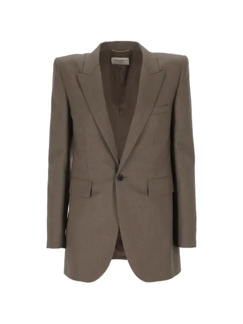 Saint Laurent peak-lapels single-breasted blazer