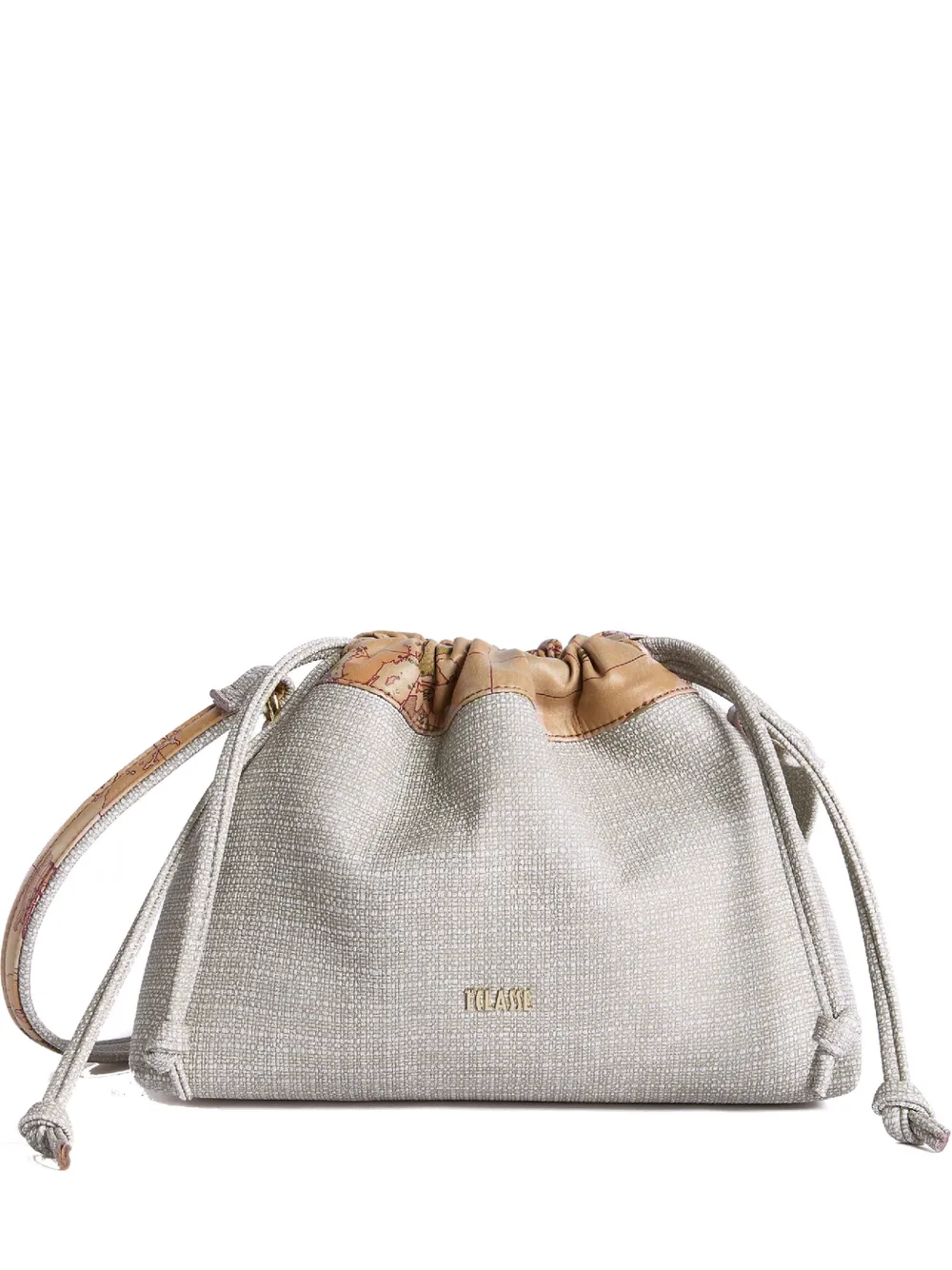 ALVIERO MARTINI 1° CLASSE Borsa a spalla con coulisse - Bianco