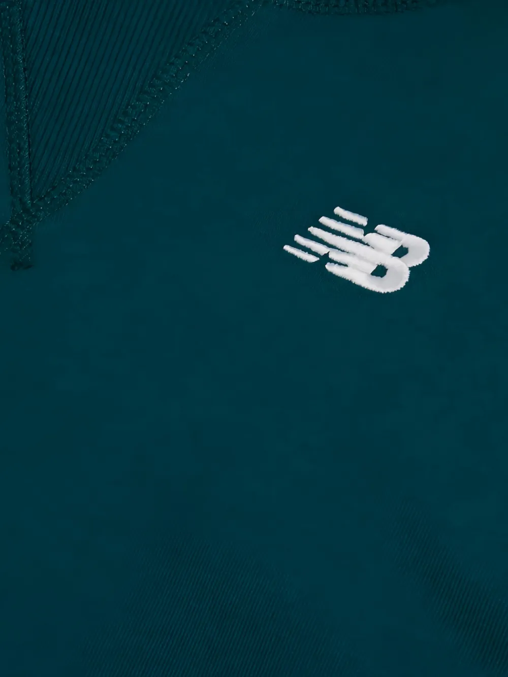 New Balance Kids French Terry hoodie met geborduurd logo Groen