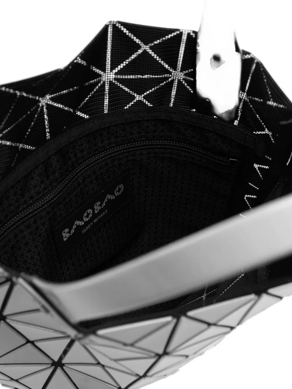 Bao Issey Miyake Prism-2 kleine geometrische shopper Grijs