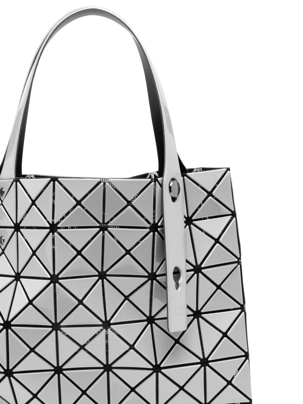 Bao Issey Miyake Prism-2 kleine geometrische shopper Grijs