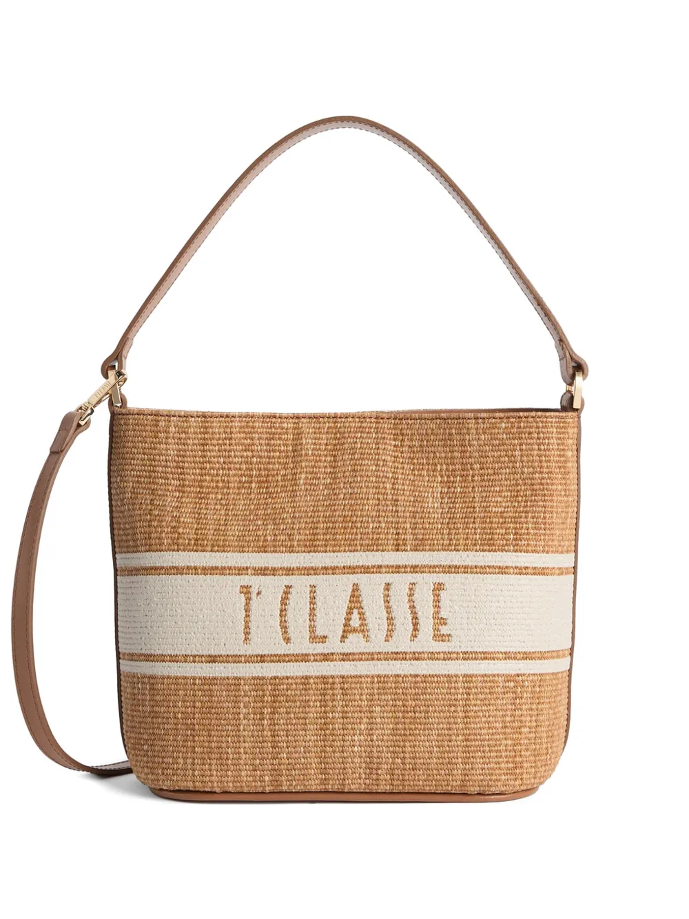 ALVIERO MARTINI 1° CLASSE 1ª Classe logo-print shoulder bag - Toni neutri