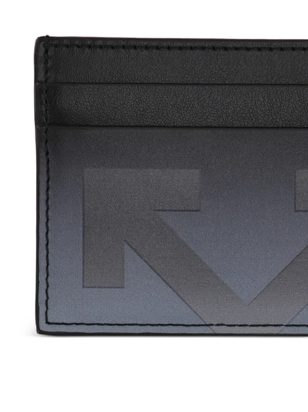 Off-White Pasjeshouder met Arrows-patroon Zwart