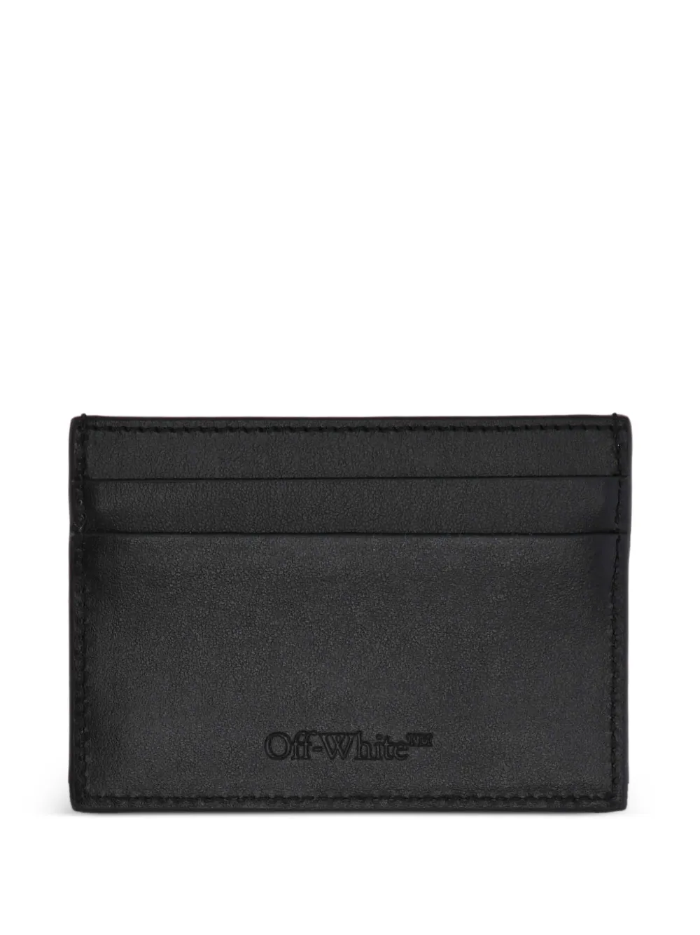 Off-White Pasjeshouder met Arrows-patroon Zwart