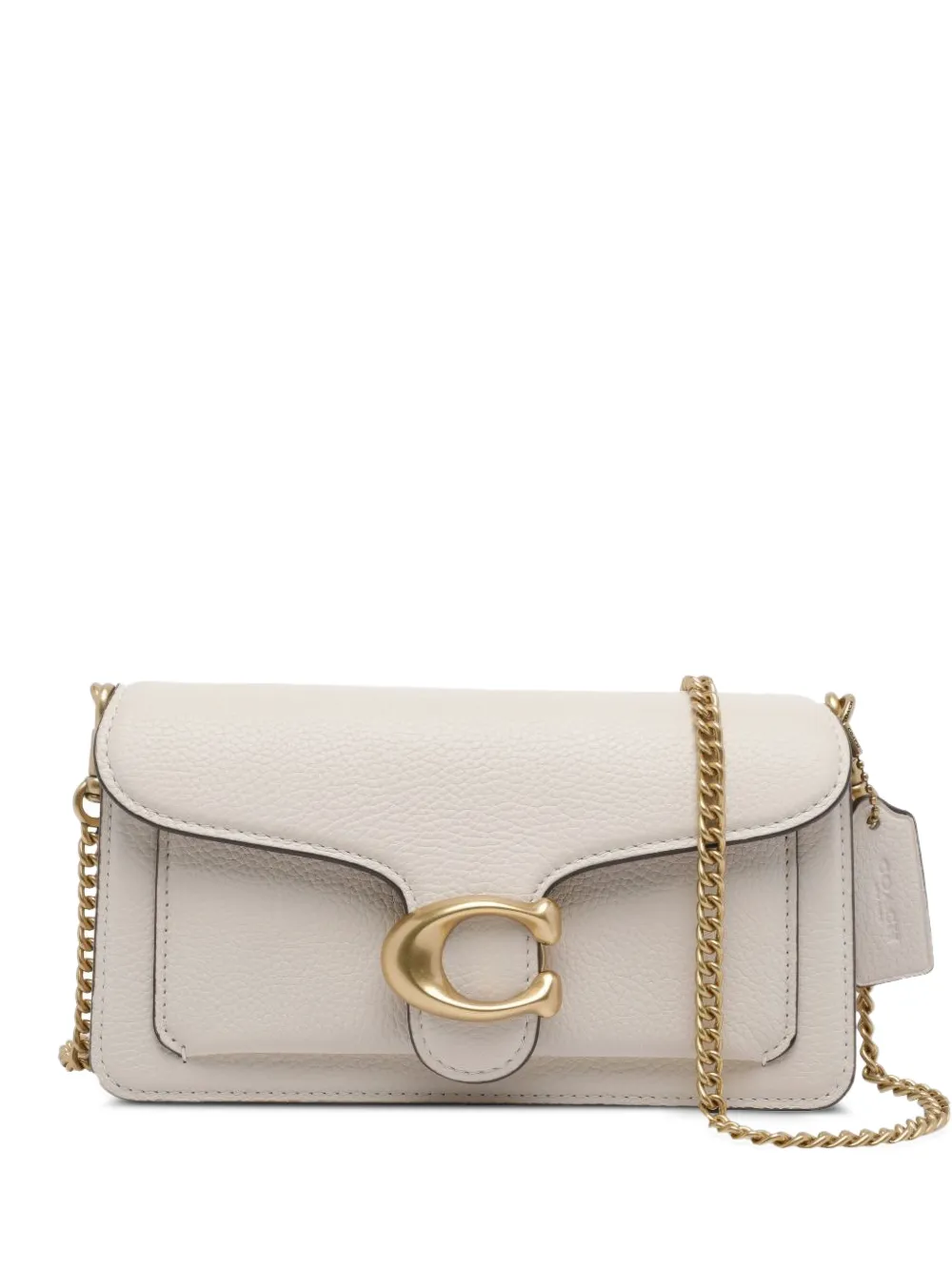 Coach Tabby logo-plaque shoulder bag - Toni neutri