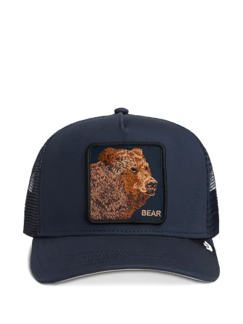 GOORIN BROS embroidered-patch mesh-panel cap