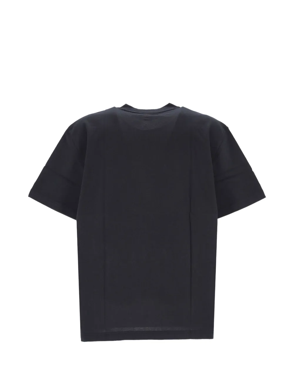 BOSS Katoenen T-shirt met logoprint Zwart