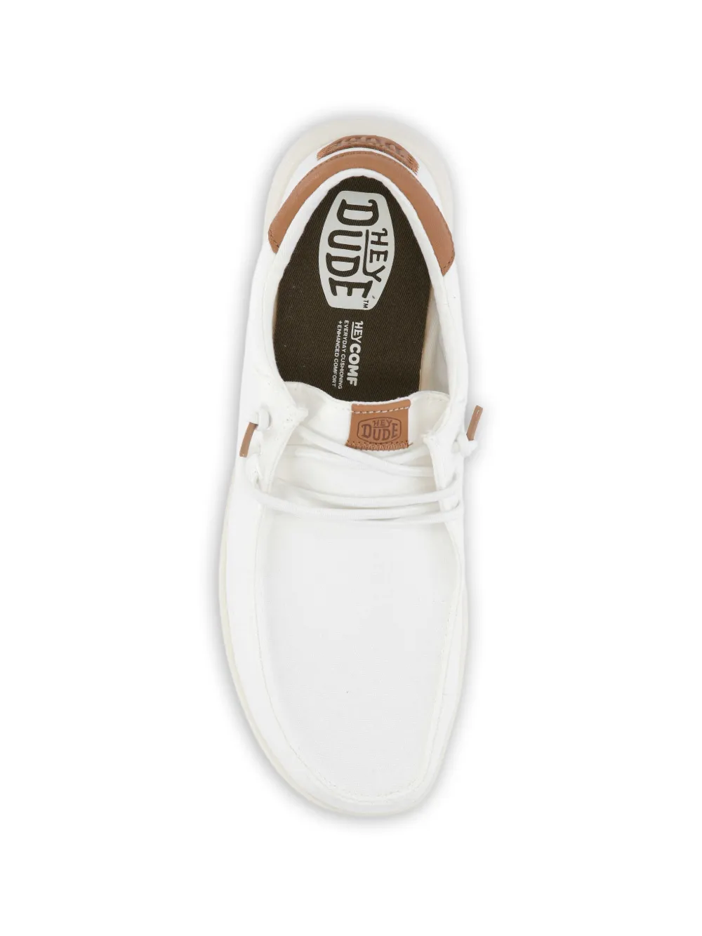 Hey Dude Canvas bootschoenen Wit