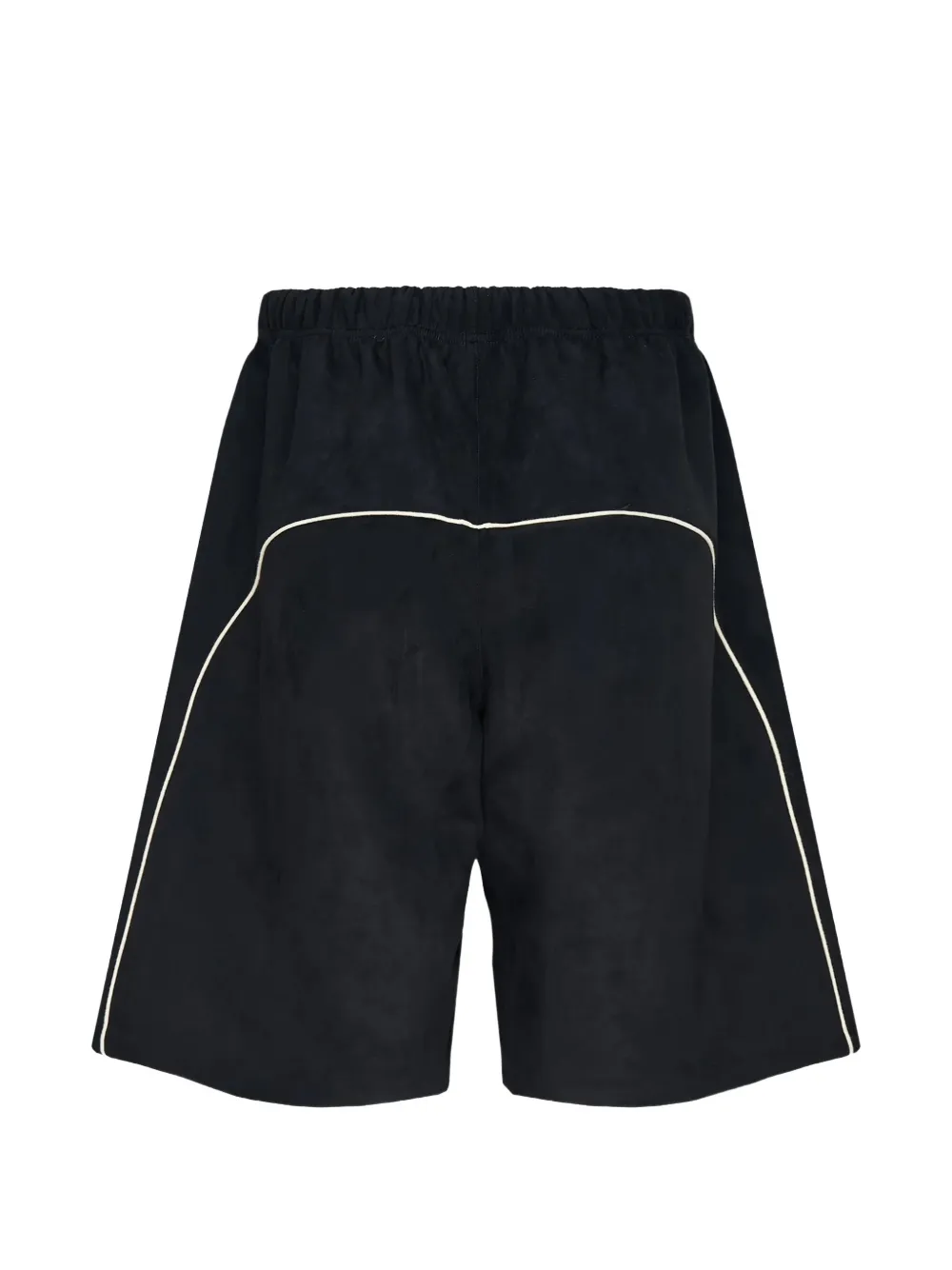 FEAR OF GOD ESSENTIALS shorts met contrast afwerking Zwart