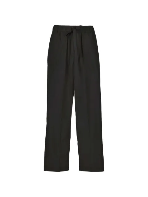 EMMA E GAIA drawstring wide-leg trousers