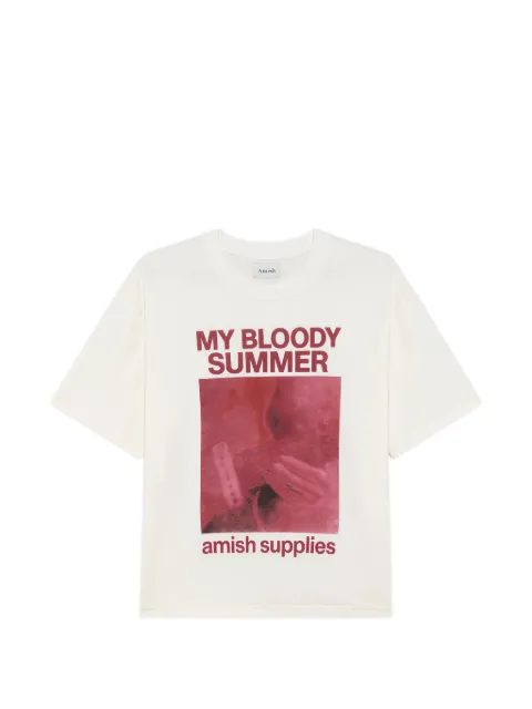 AMISH graphic-print T-shirt
