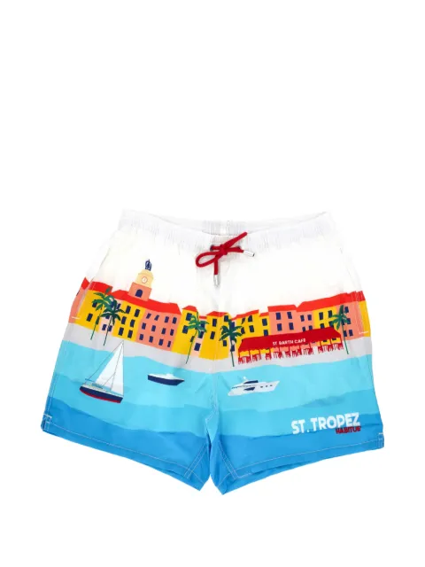 MC2 Saint Barth Gustavia St Tropez graphic-print swim shorts