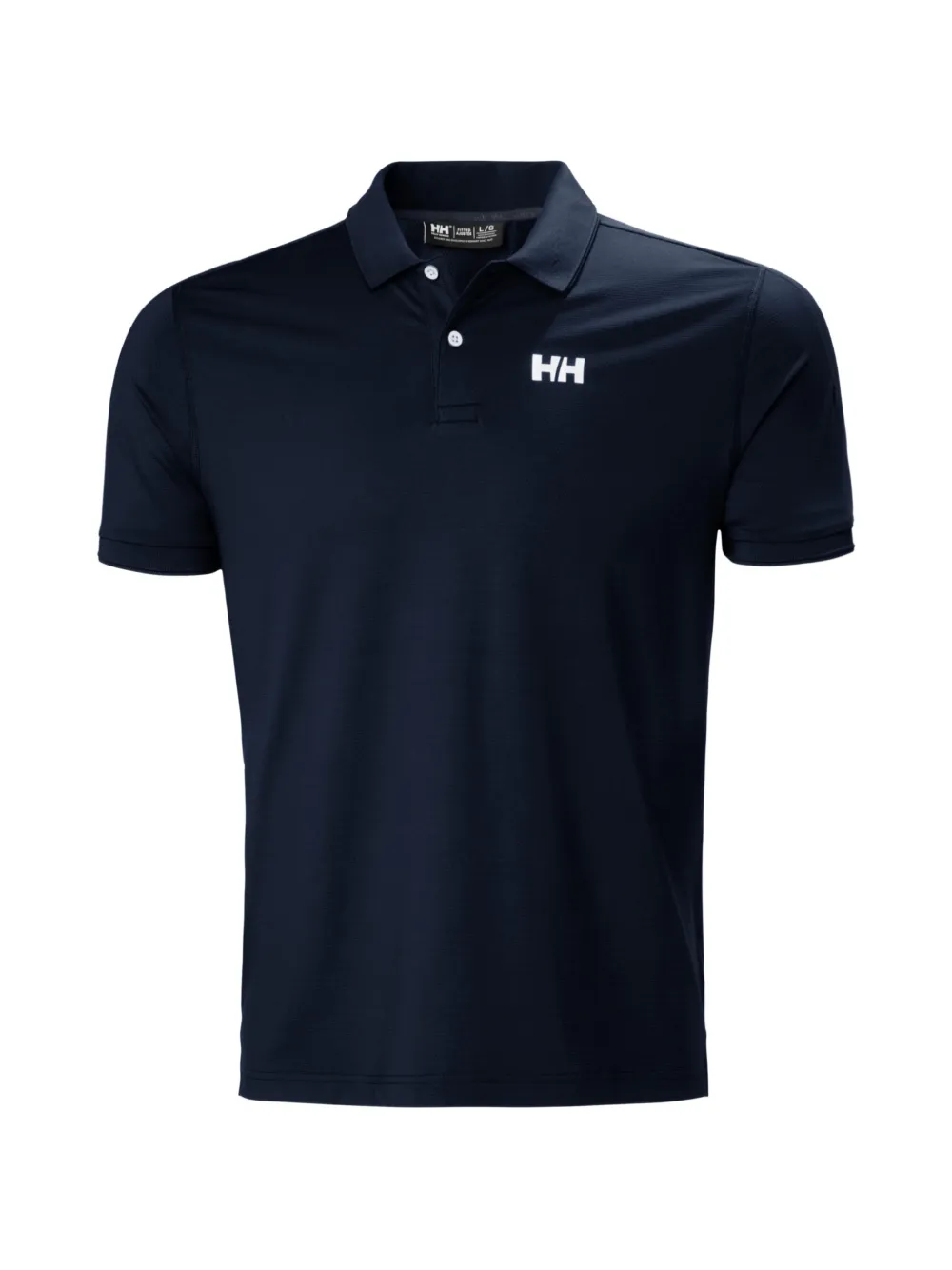 Helly Hansen logo-print polo shirt - Blau