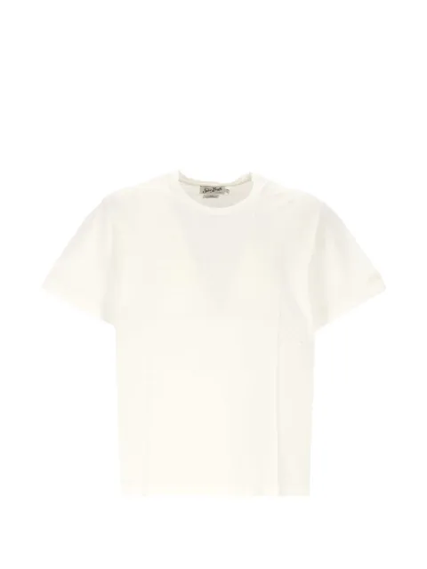 MC2 Saint Barth logo-embroidered sleeve t-shirt
