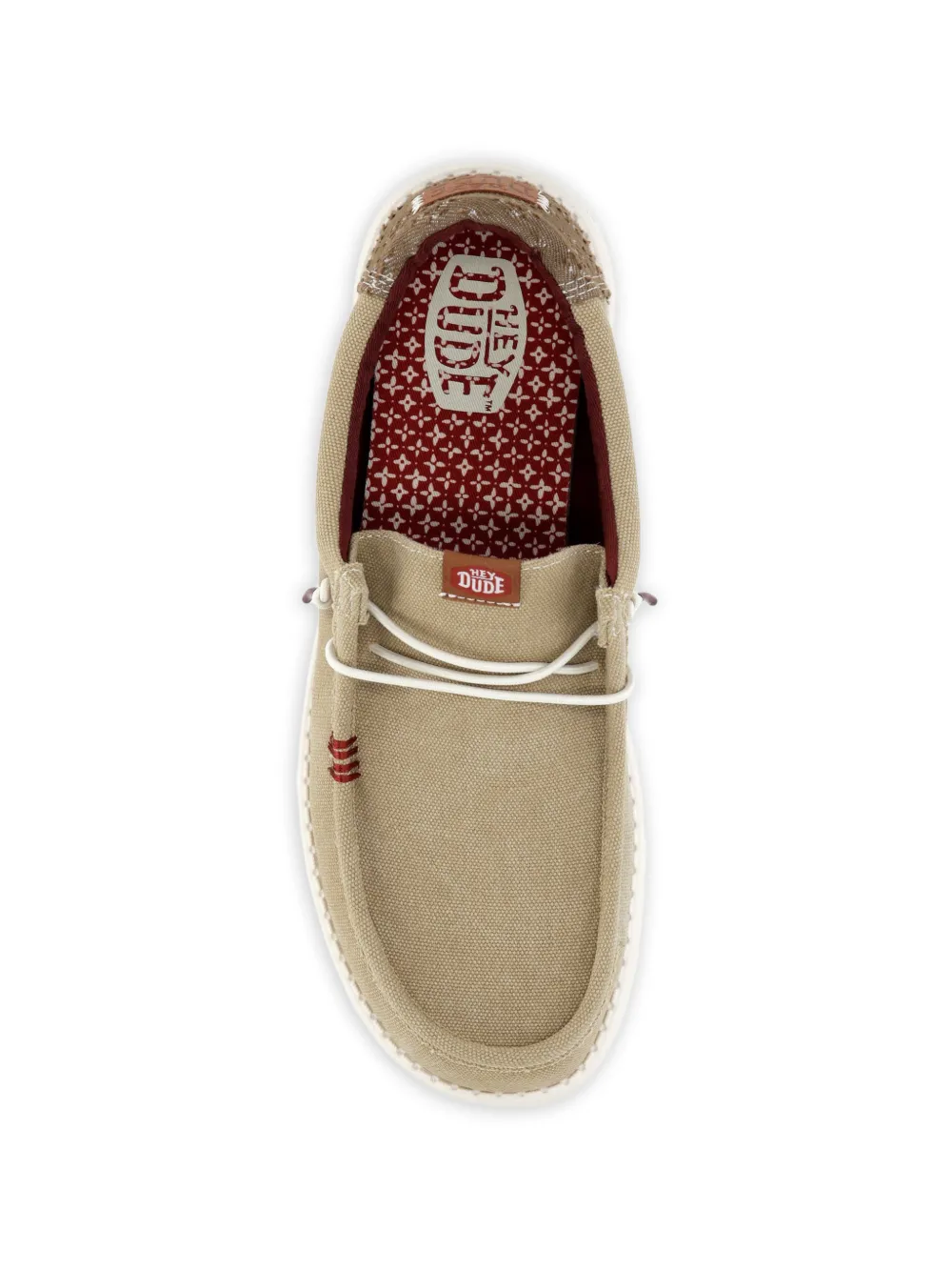 Hey Dude Loafers met veters Groen