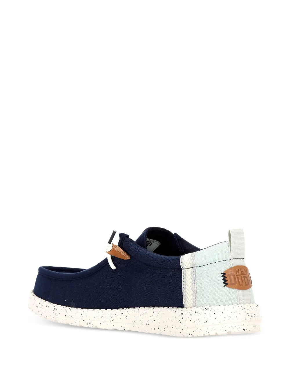 Hey Dude Loafers met gespikkelde zool Blauw