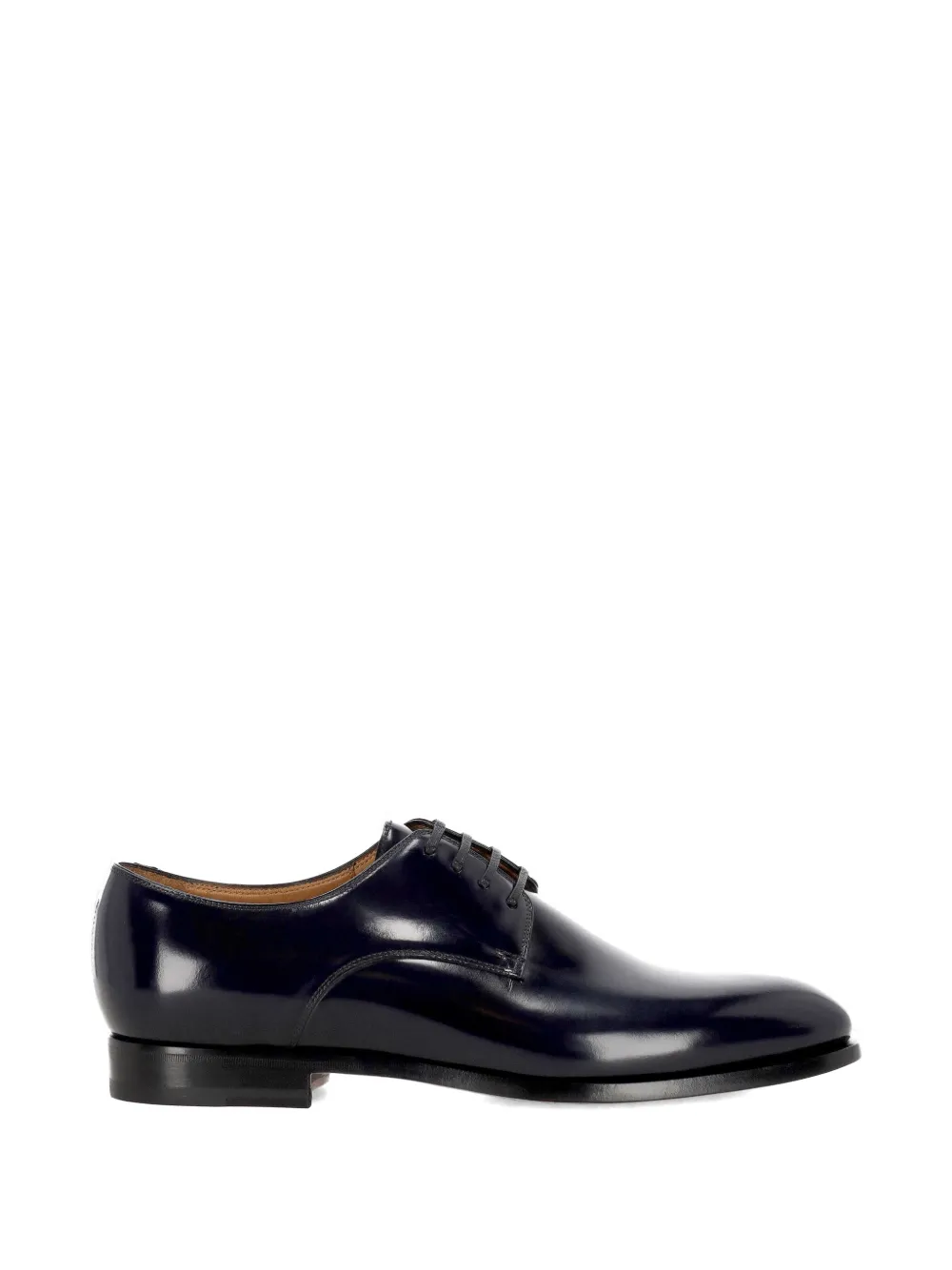 Ortigni polished-finish derby shoes - Blau