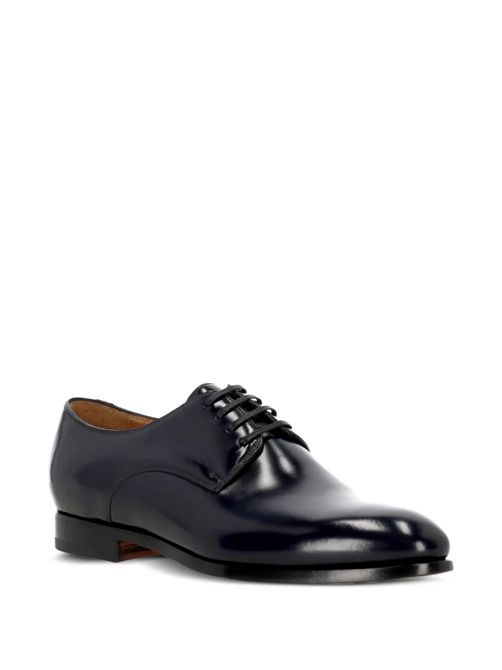 Ortigni Gelakte derby schoenen Blauw