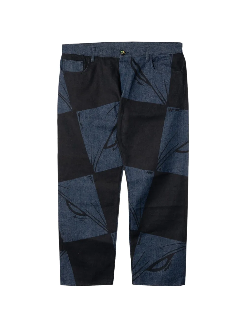ANTI PROMO x Matty Boy belt-loop jeans - Blu