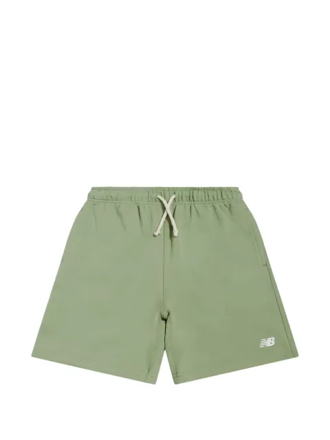 New Balance Kids shorts con cordones y logo bordado