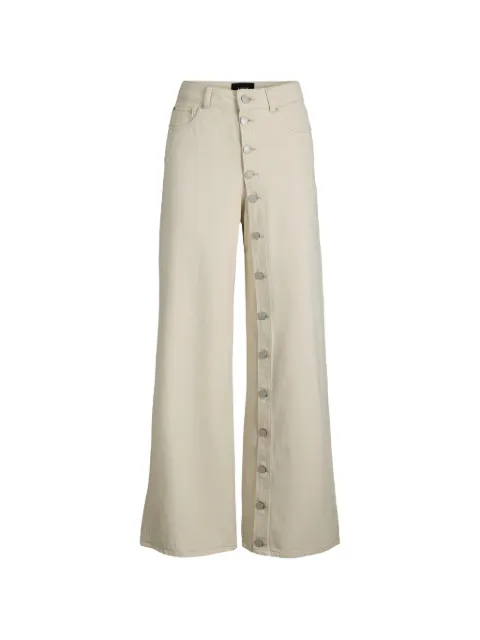 JJXX button-up wide-leg jeans