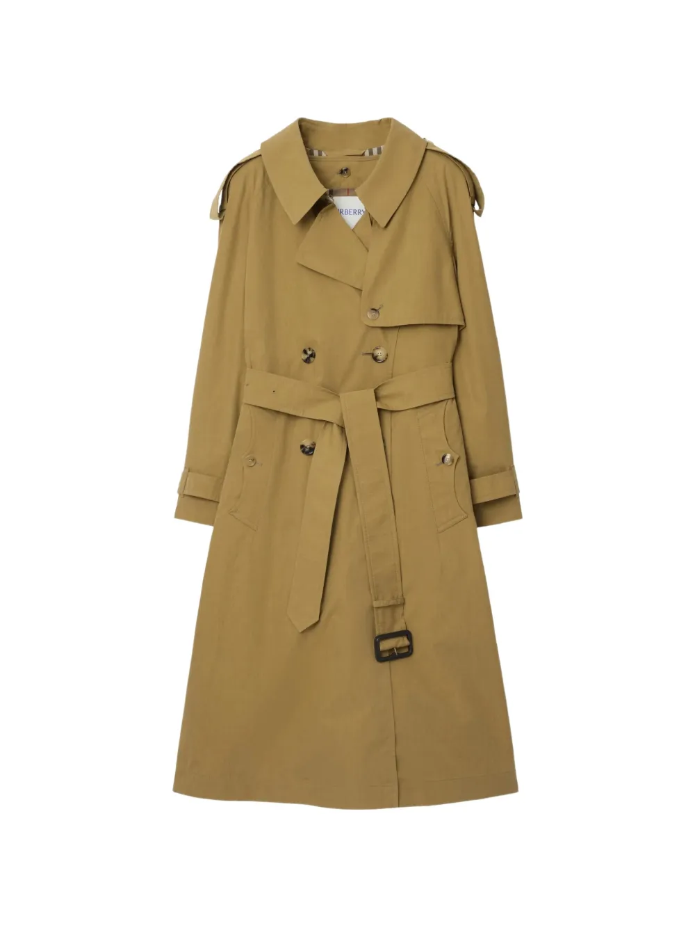Burberry Fitzrovia double-breasted trench coat - Marrone