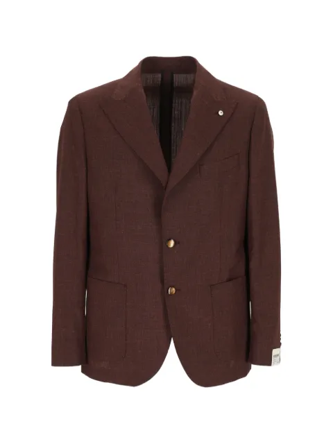 L.B.M. 1911 peak-lapel single-breasted jacket