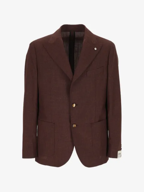 L.B.M. 1911 peak-lapel single-breasted jacket