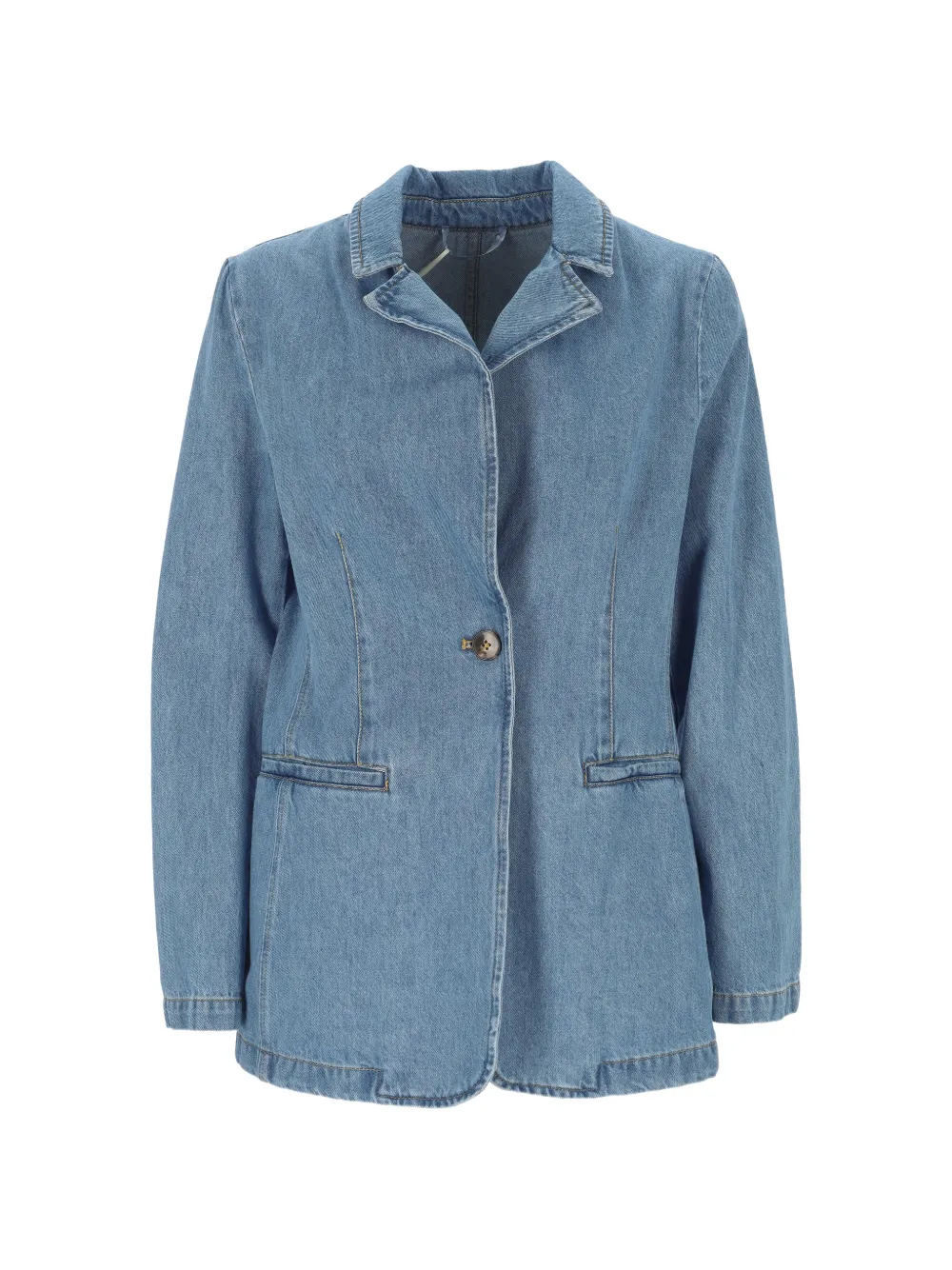 Marella Single-breasted Jacket In Blue