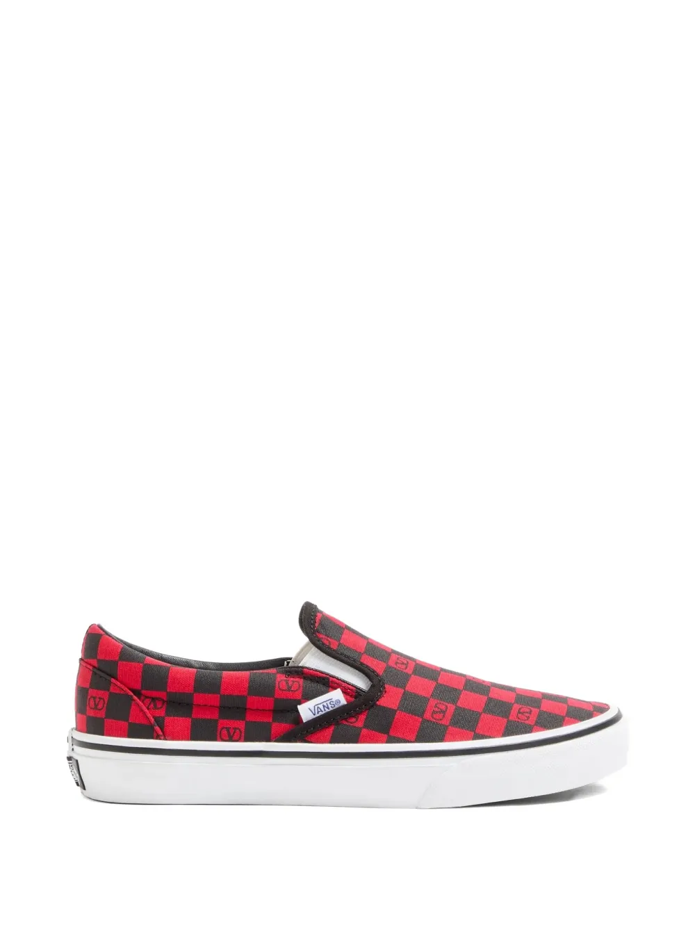 Vans x Valentino Garavani checkerboard VLogo sneakers - Nero