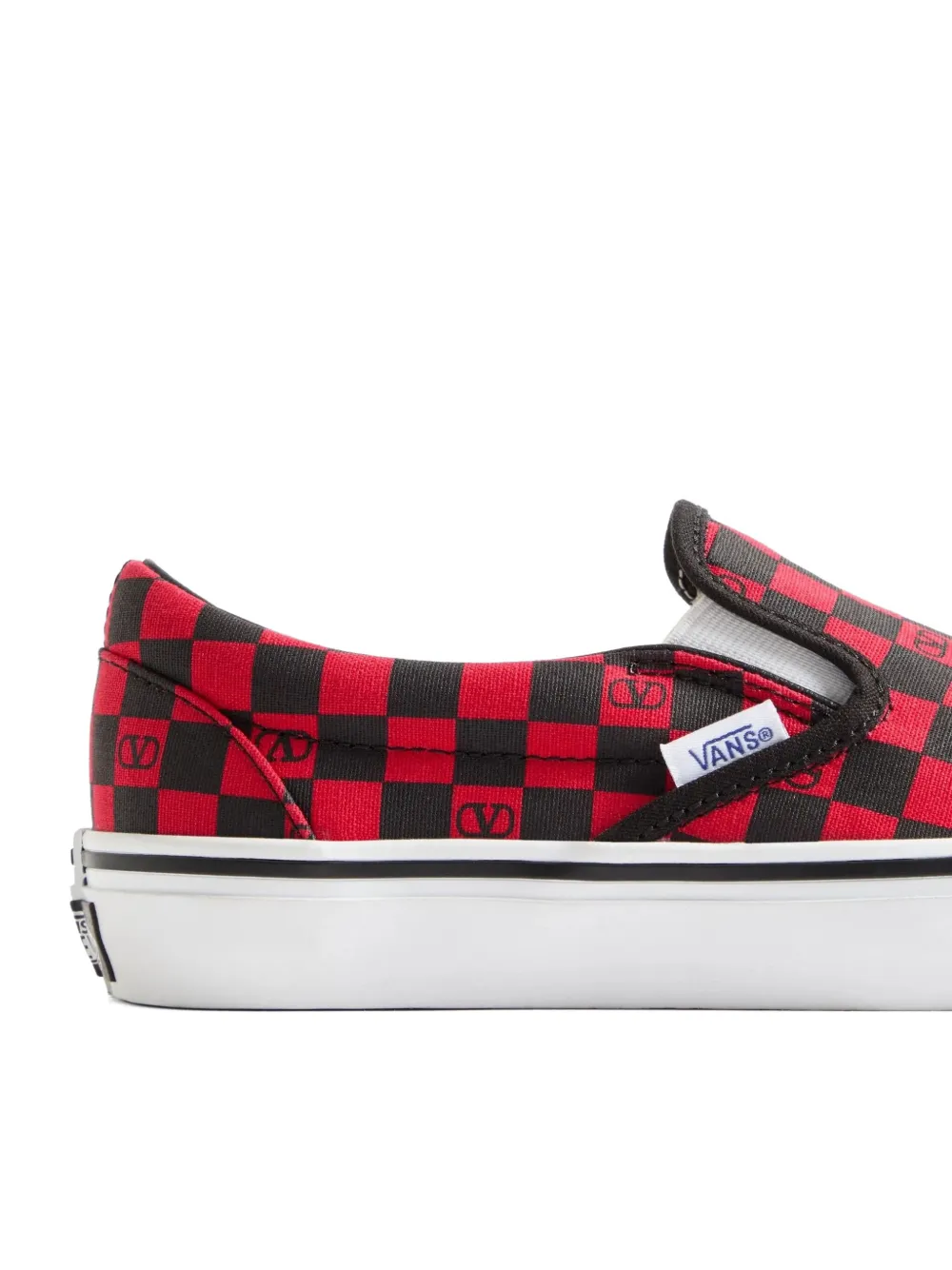 Vans x Valentino Garavani checkerboard VLogo sneakers Zwart