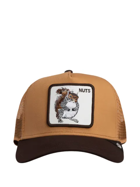 GOORIN BROS mesh-panelled patch-detail baseball cap