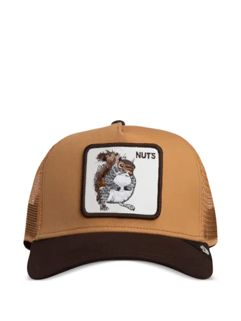 GOORIN BROS mesh-panelled patch-detail baseball cap