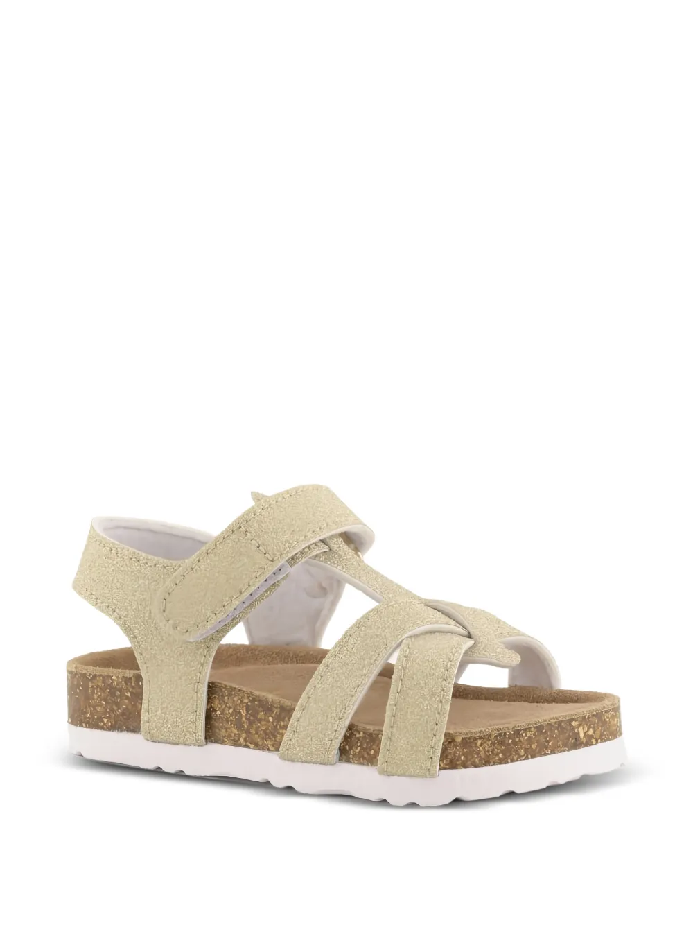Colors Of California Sandali Slofik con glitter - Oro