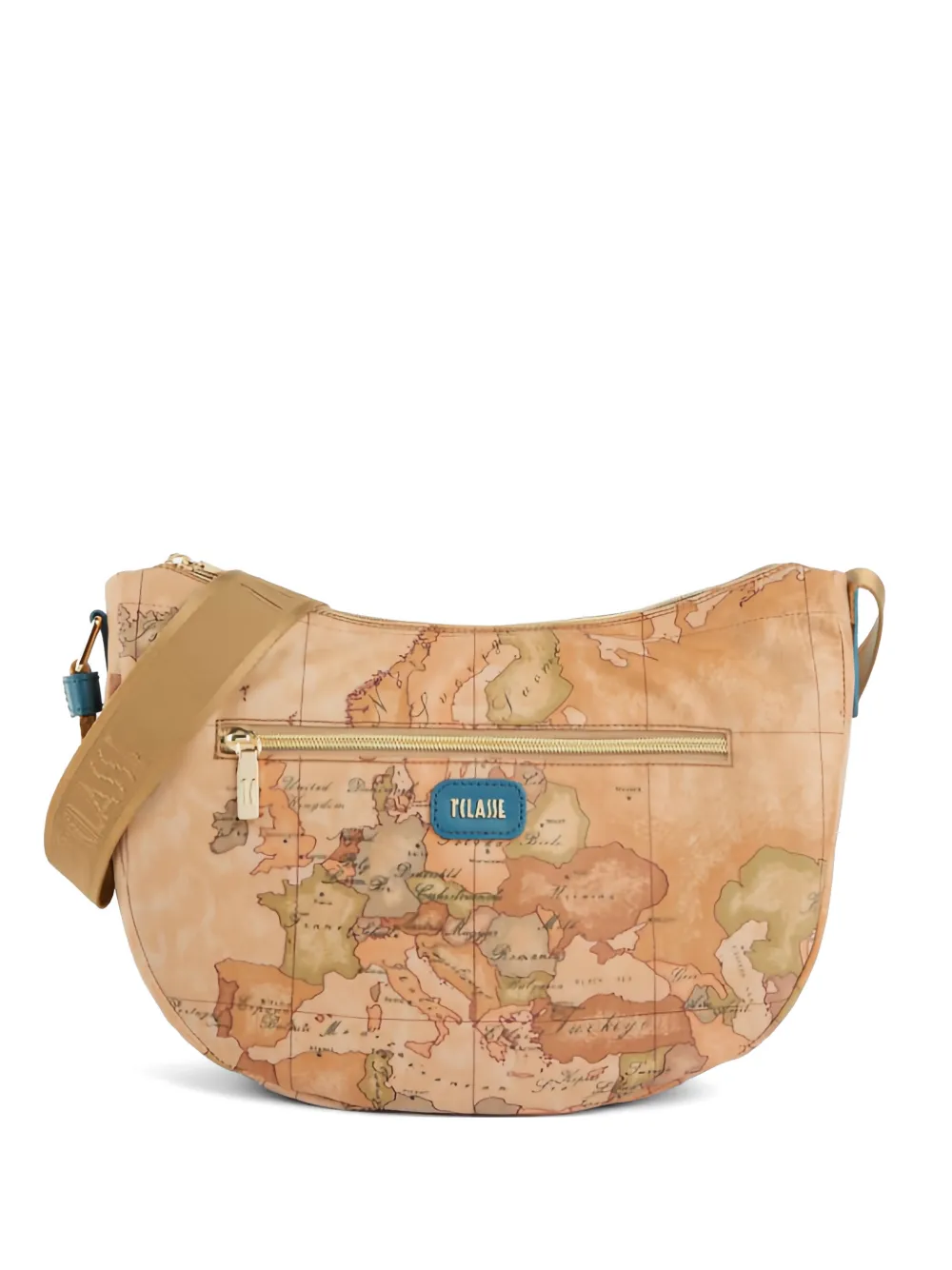 ALVIERO MARTINI 1° CLASSE Geo Classic shoulder bag - Toni neutri