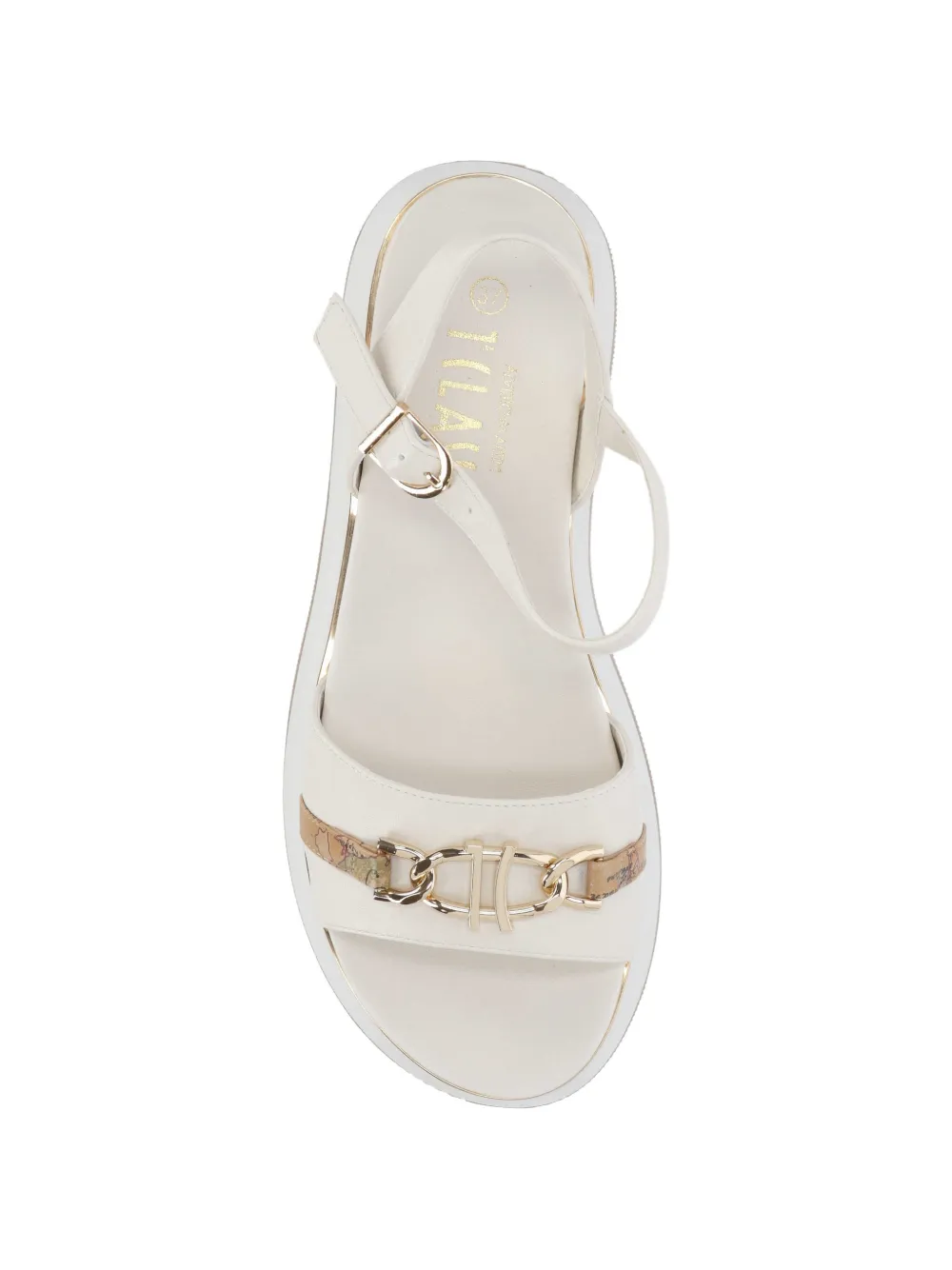 ALVIERO MARTINI 1° CLASSE Alviero Martini sandalen met plateauzool Wit