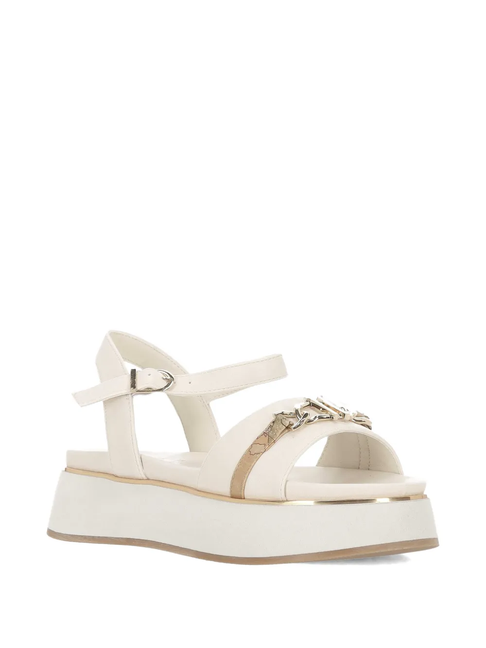 ALVIERO MARTINI 1° CLASSE Alviero Martini sandalen met plateauzool Wit