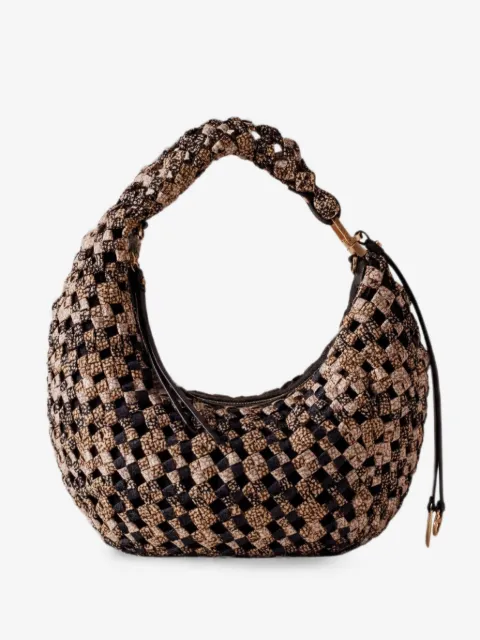 Borbonese bolso shopper con diseño tejido